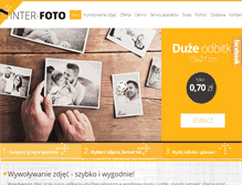 Tablet Screenshot of inter-foto.com.pl